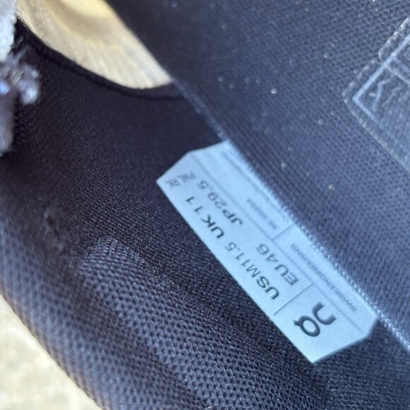 On Cloud Shoe Mens 11.5 White Cloud Walking Running Casual Sneaker - Picture 7 of 7